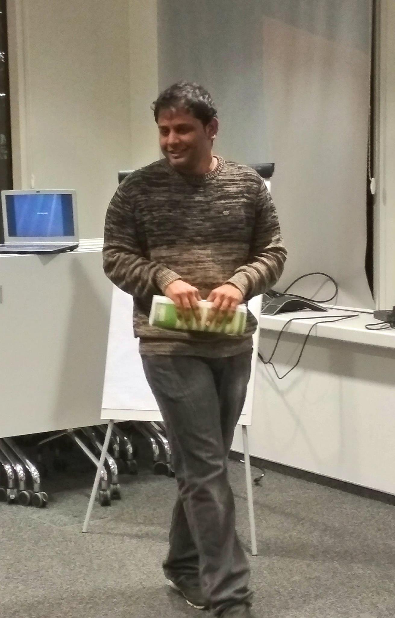 Twisting notes, forgetting lines, sweating profusely...