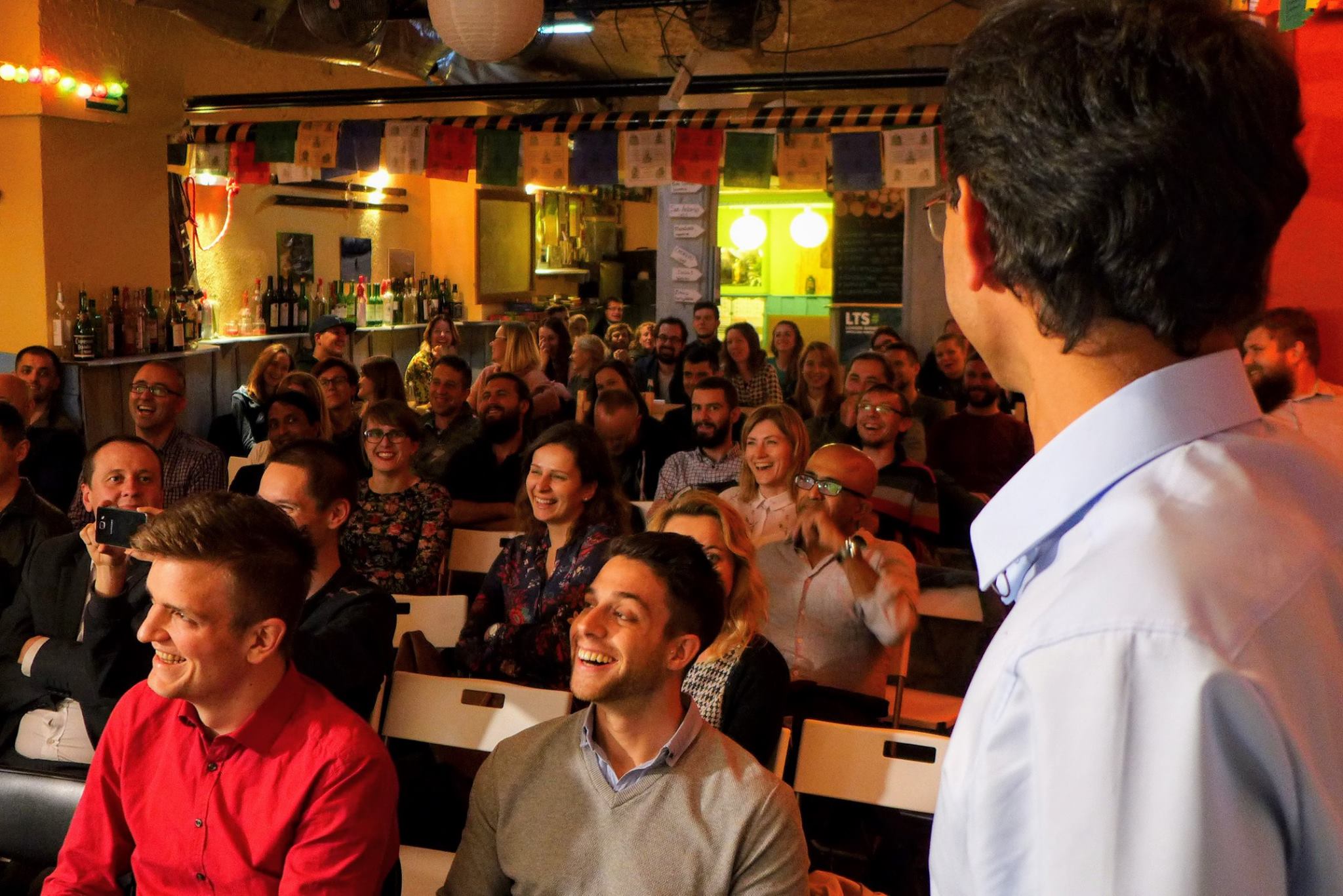 Connecting with the audience